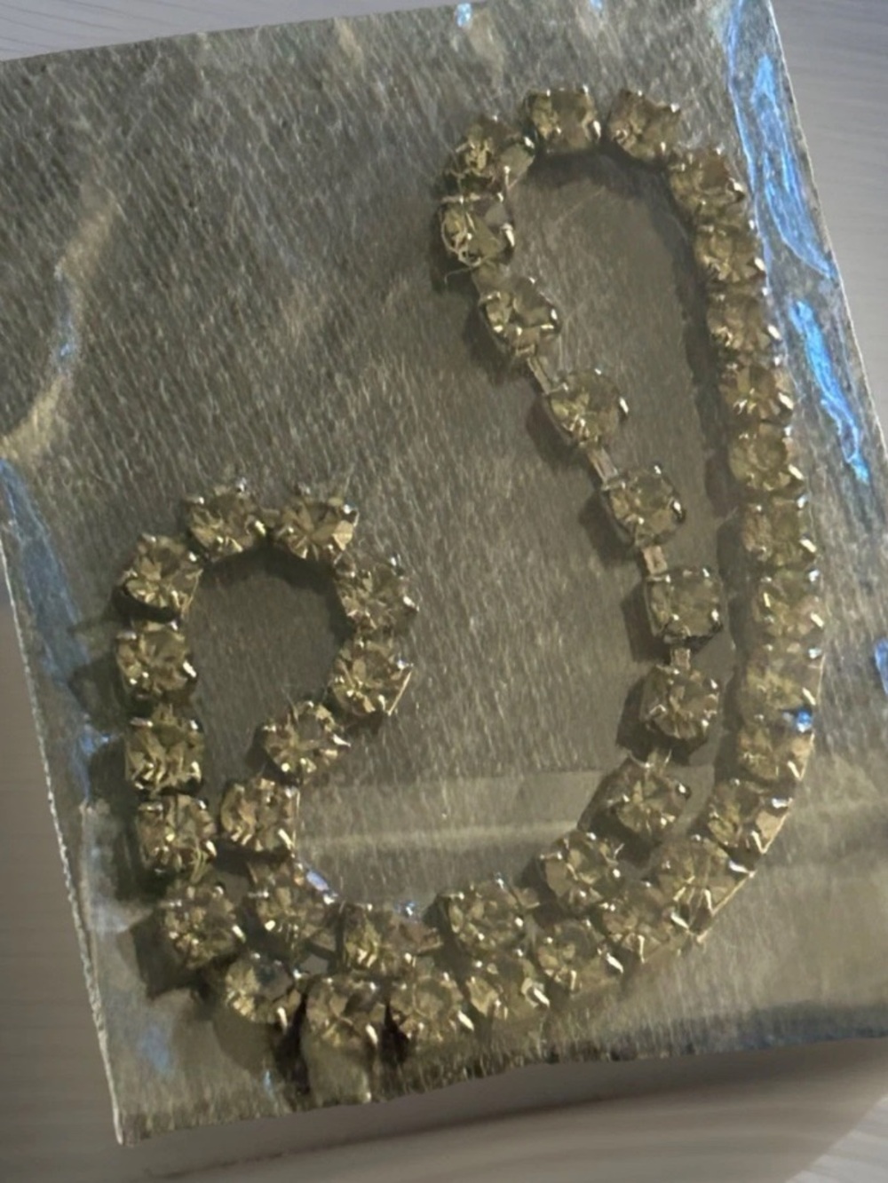 Vintage Rhinestone Bracelet